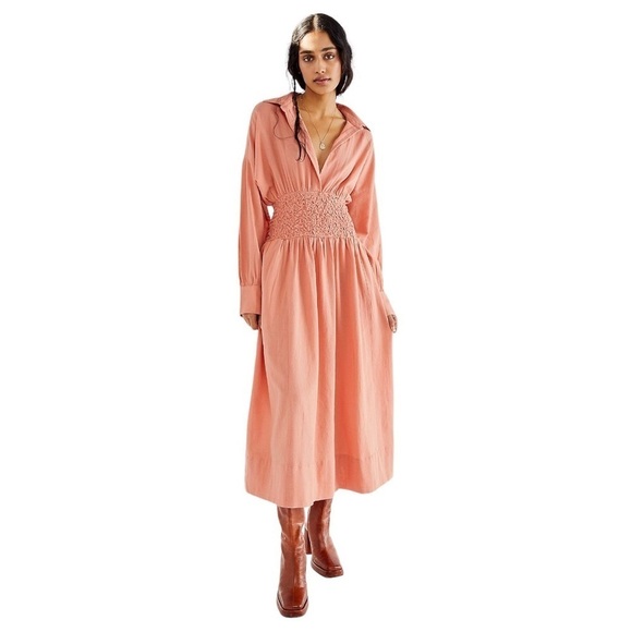 Free People Shirt Dress - Picture 1 of 7
